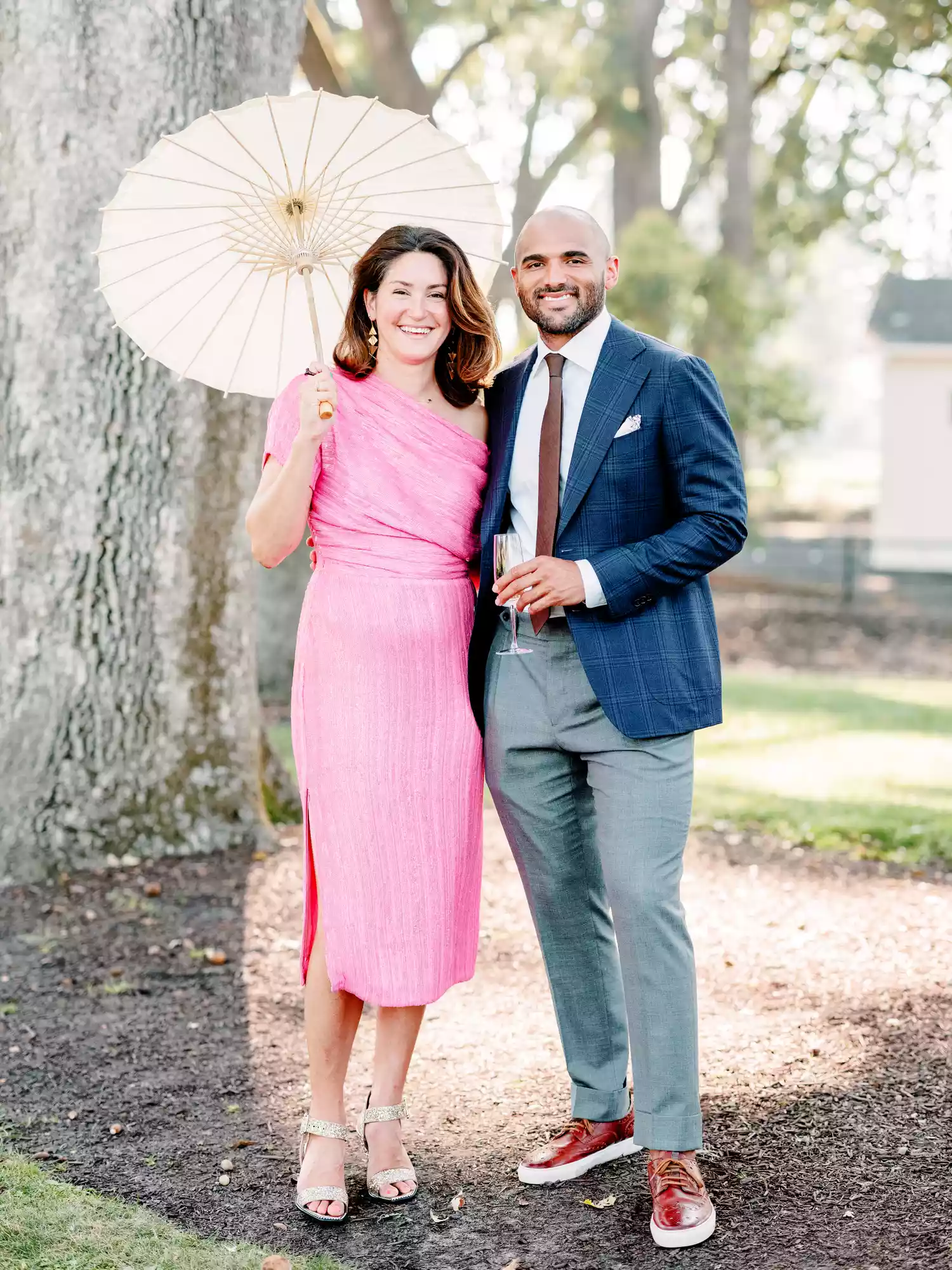 Ejemplo de vestimenta semi-formal